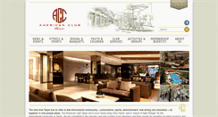 Desktop Screenshot of americanclub.org.tw